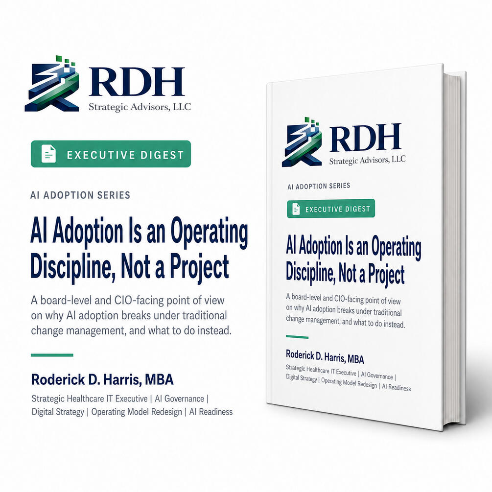 Executive Digest: AI Adoption Is an Operating Discipline, Not a Project